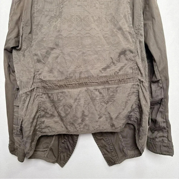 Maison Scotch Womens  M Brown Military Jacket Gorp Core - Picture 12 of 13